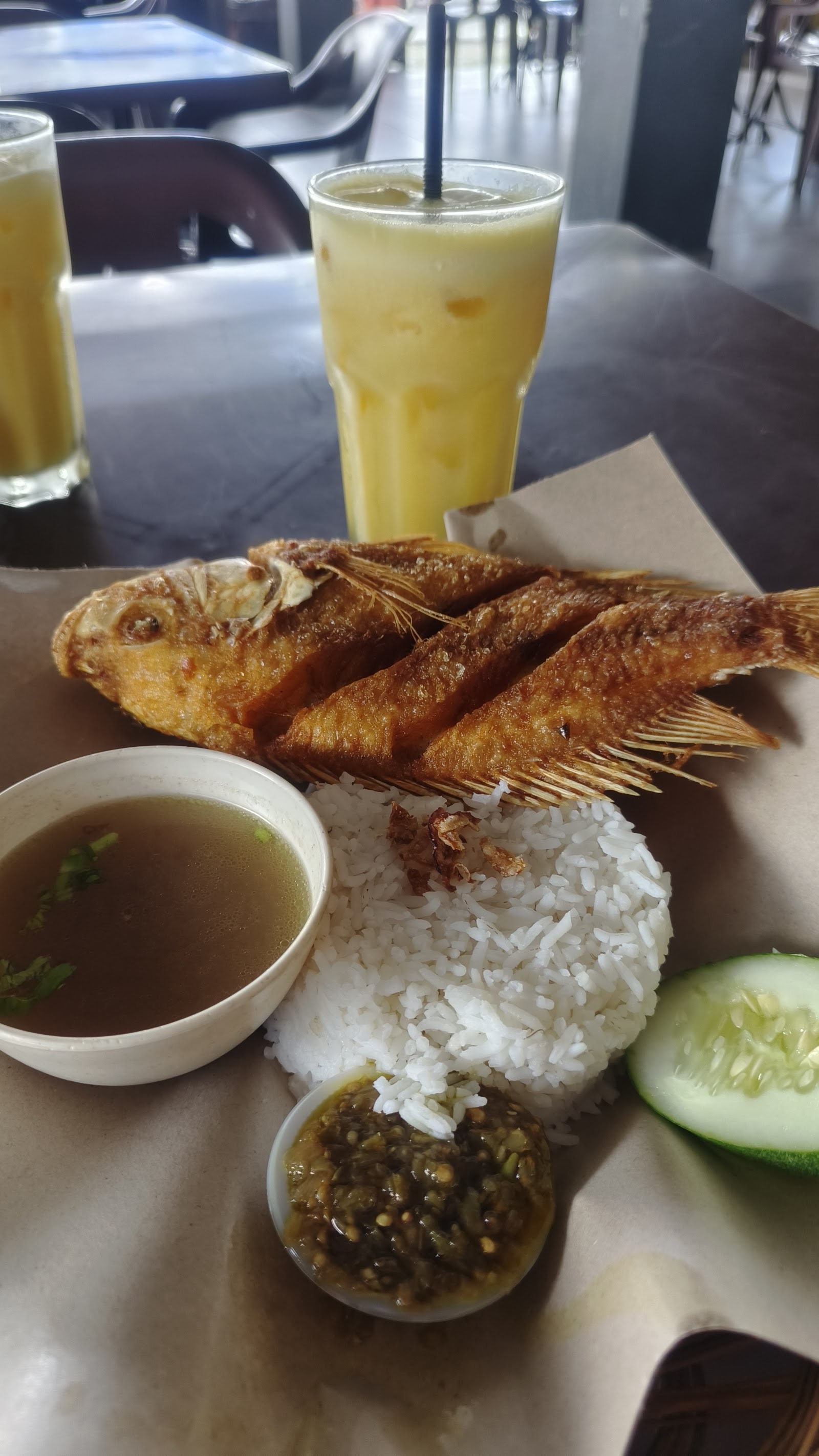 Ayam Kampung Sambal Hijau Warung Abu Ji Dan 10
